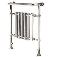 Taylor & Moore Traditional Chrome Heated Towel Rail - 963 x 673 x 230mm