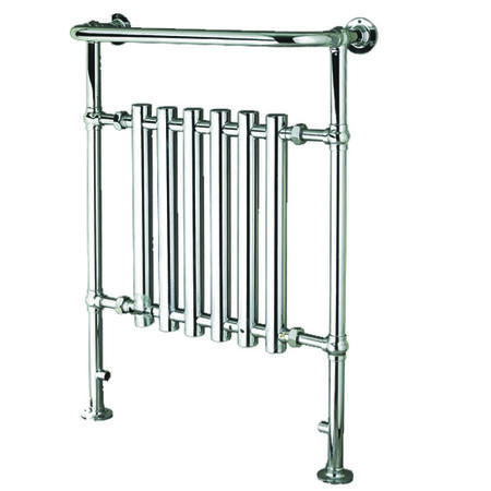Taylor & Moore Traditional Chrome Heated Towel Rail - 963 x 673 x 230mm