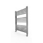 Chrome Towel Radiator Square Rails - 800 x 500mm