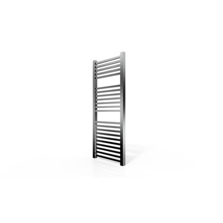 Chrome Towel Radiator Square Rails - 1200 x 500mm