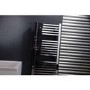Chrome Towel Radiator Square Rails - 1200 x 500mm