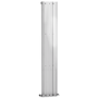 Vertical Panel Chrome Radiator - 1800 x 300mm