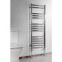 Chrome Bathroom Towel Radiator - 1200 x 450mm