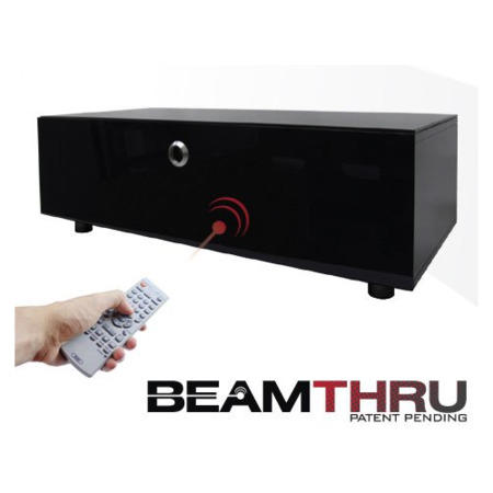 MDA Designs Cubic 1000 black TV Cabinet up to 50 inch