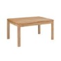 Julian Bowen Curve Oak Extendable Dining Table