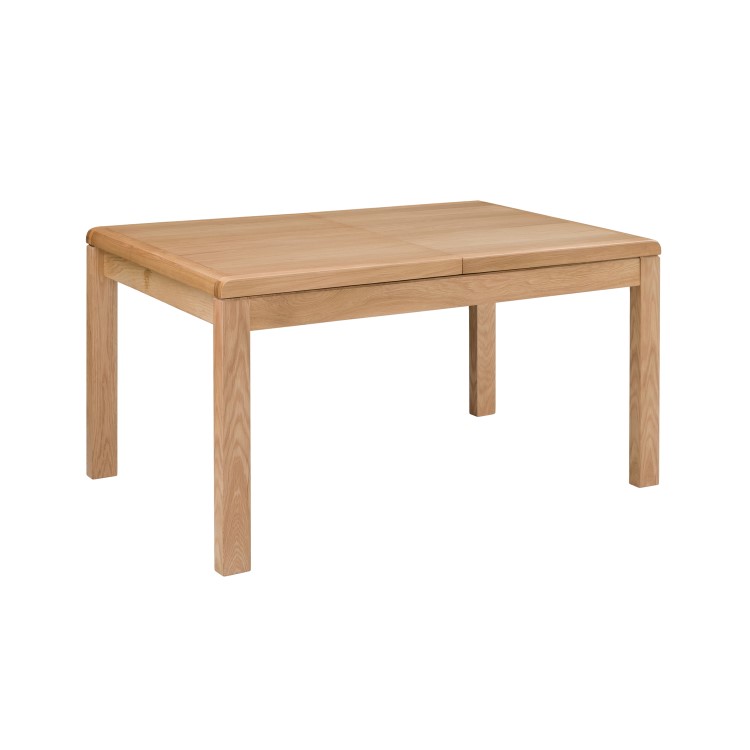 Julian Bowen Curve Oak Extendable Dining Table