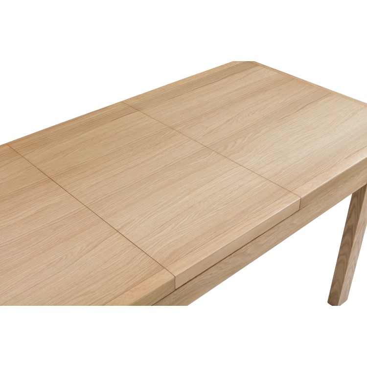 Julian Bowen Curve Oak Extendable Dining Table