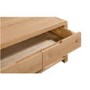 GRADE A2 - Solid Oak Coffee Table with Curved Edges - Julian Bowen