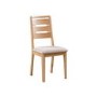 Julian Bowen Curve Oak Extendable Dining Table and 6 Chairs