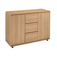 LPD Curve Large Sideboard in Oak