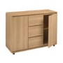 LPD Curve Large Sideboard in Oak
