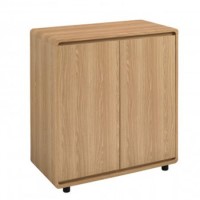 LPD Curve Small Sideboard in Oak