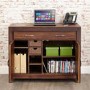 Baumhaus Mayan Solid Walnut Hidden Home Office