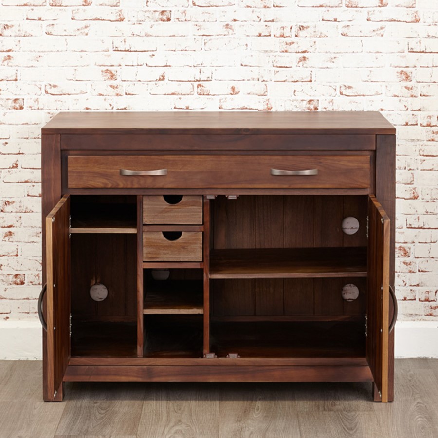 Baumhaus Mayan Solid Walnut Hidden Home Office