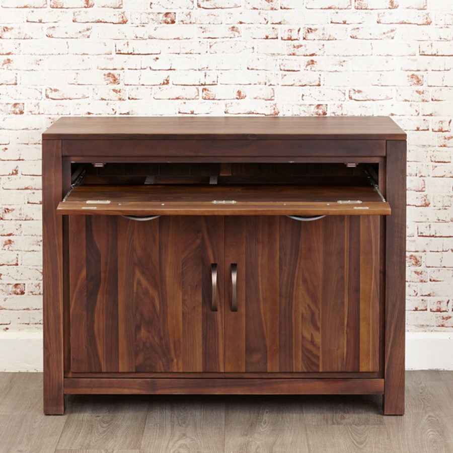 Baumhaus Mayan Solid Walnut Hidden Home Office