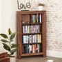 Baumhaus Mayan Solid Walnut Open Storage Cabinet 