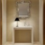 GRADE A1 - Tiffany White High Gloss Narrow Console Table