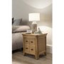 Vida Living Carmen Lamp Table in Oak