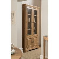 Vida Living Carmen Display Unit in Oak
