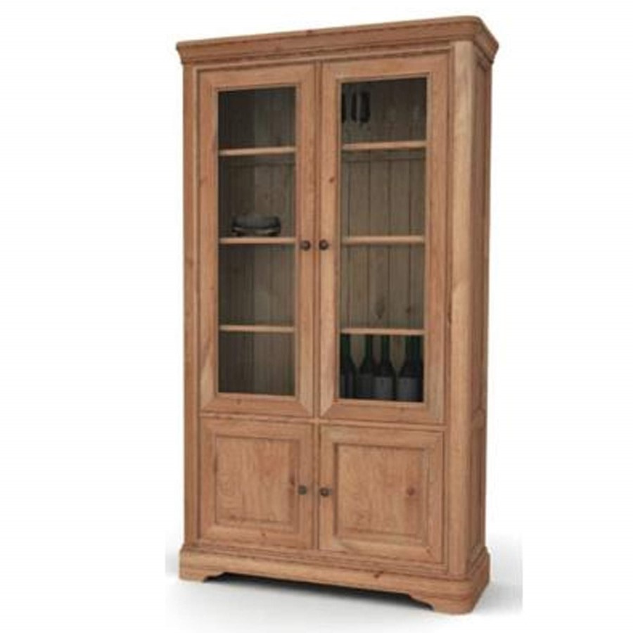 Vida Living Carmen Display Unit in Oak