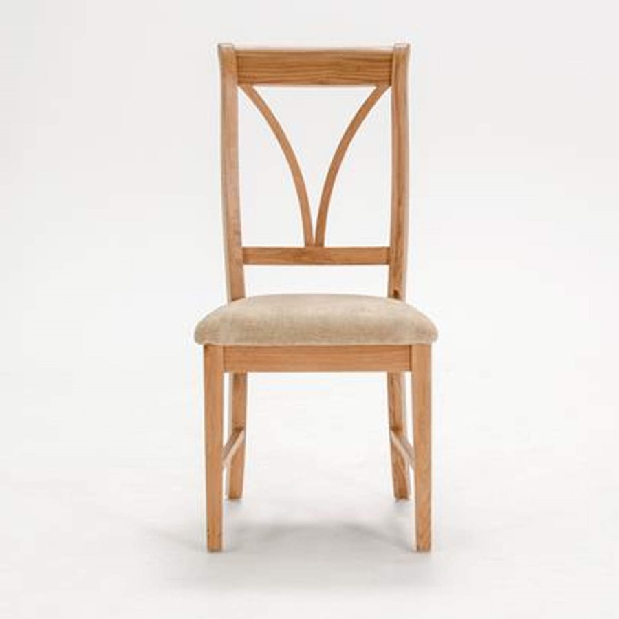 Vida Living Carmen Pair of Dining Chairs in Oak