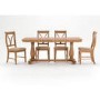 Carmen Extendable Solid Oak Dining Table - Vida Living Range