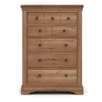 Wilkinson Furniture Carmen Tall 8 Drawer Chest in Oak