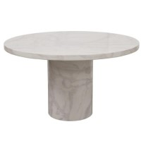 Wilkinson Furniture Carrara Coffee Table Round  - Bone White 800