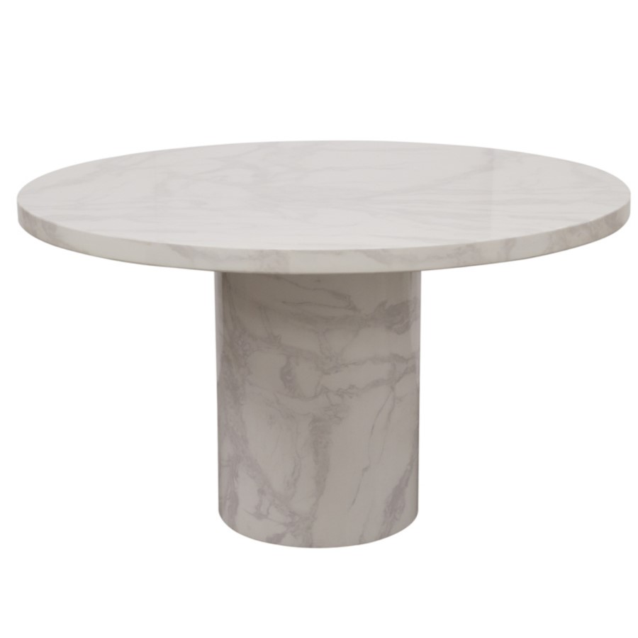 Wilkinson Furniture Carrara Coffee Table Round  - Bone White 800