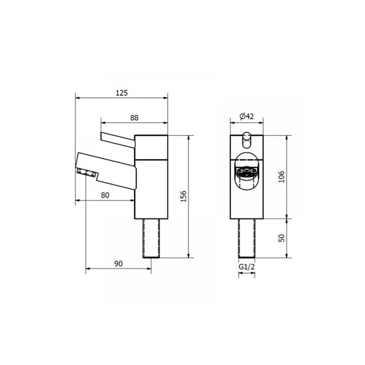 Fontana Pair of Basin Taps 