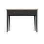 Darley Two Tone Dressing Table in Solid Oak and Anthracite