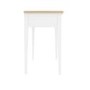 GRADE A1 - Darley Two Tone Dressing Table in Solid Oak and White