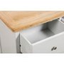 Darley Two Tone Chest of Drawers in Solid Oak and Light Grey