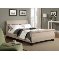 Birlea Furniture Darwin Fabric Double Bed in Wheat