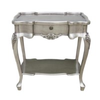 GRADE A1 - Wilkinson Furniture Dauphine Console Table in Silver