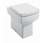 GRADE A1 - Delta Back to Wall Toilet with Soft Close Seat
