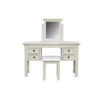 Wilkinson Furniture Deauville Solid Pine Dressing Table and Stool in Ivory