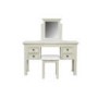 Wilkinson Furniture Deauville Solid Pine Dressing Table and Stool in Ivory