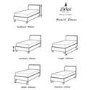 Birlea Furniture Denver Single  Bed In Ivory