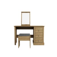 LPD Oak Dressing Table Set - Devon