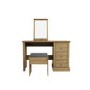 LPD Oak Dressing Table Set - Devon