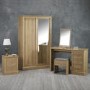 LPD Oak Dressing Table Set - Devon
