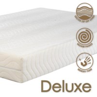 Icon Designs Concept Memory Sleep Deluxe 4000 High Density Memory Foam Mattress - UK King white