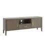 Large Dark Wooden TV Stand with Storage - TV's up to 65" - Delilah