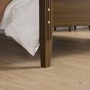 King Size Four Poster Bed Frame in Walnut - Delilah
