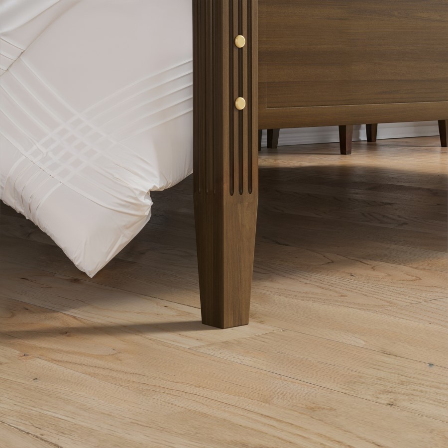 Super King Four Poster Bed Frame in Walnut - Delilah