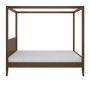 Super King Four Poster Bed Frame in Walnut - Delilah