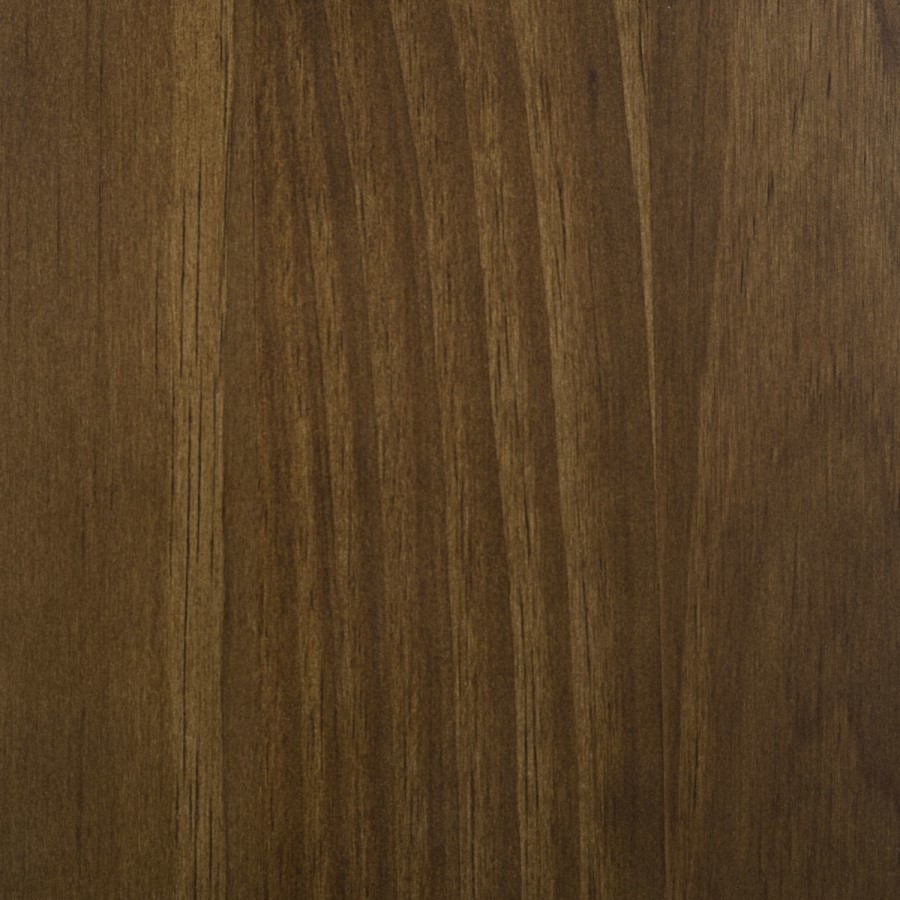 Walnut 3 Door Triple Wardrobe with Drawers - Delilah