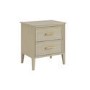 Light Wood 2 Drawer Bedside - Delilah 