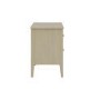 Light Wood 2 Drawer Bedside - Delilah 